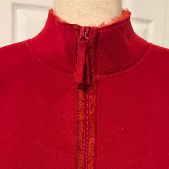 Emma James a Liz Claiborne Vibrant Red Jacket Size S